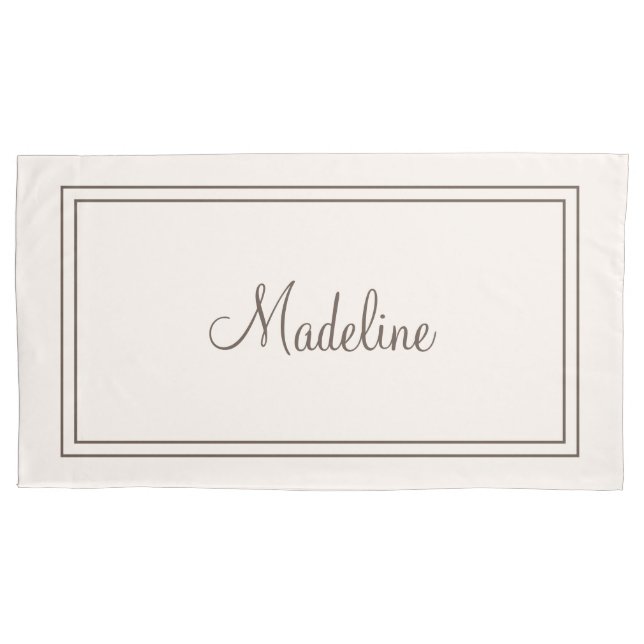 Funda de almohadas personalizado (Anverso-izquierdo)