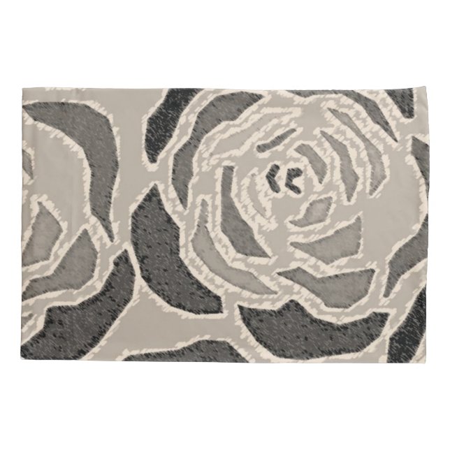 Funda de almohadas Sepia Leopard (Reverso)