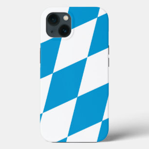 Funda de Apple Patriótico-Mate, Bandera de Baviera