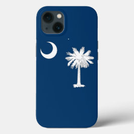 Funda de Apple Patriótico-Mate, bandera de Carolin