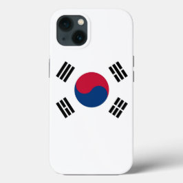 Funda de Apple Patriótico-Mate, bandera de Corea d