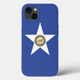 Funda de Apple Patriótico-Mate, Bandera de Houston