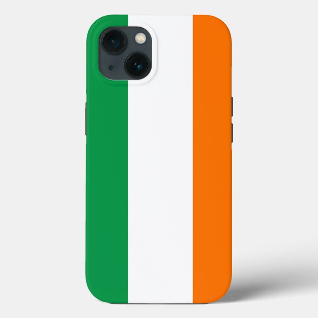 Funda de Apple Patriótico-Mate, bandera de Irlanda (Reverso )