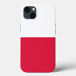 Funda de Apple Patriótico-Mate, bandera de Polonia