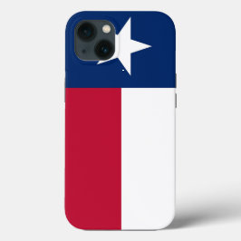 Funda de Apple Patriótico-Mate, bandera de Texas