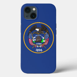 Funda de Apple Patriótico-Mate, bandera de Utah