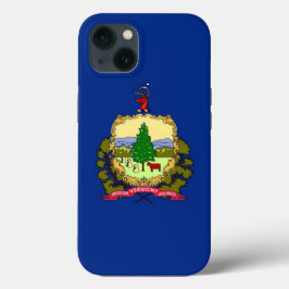 Funda de Apple Patriótico-Mate, bandera de Vermont