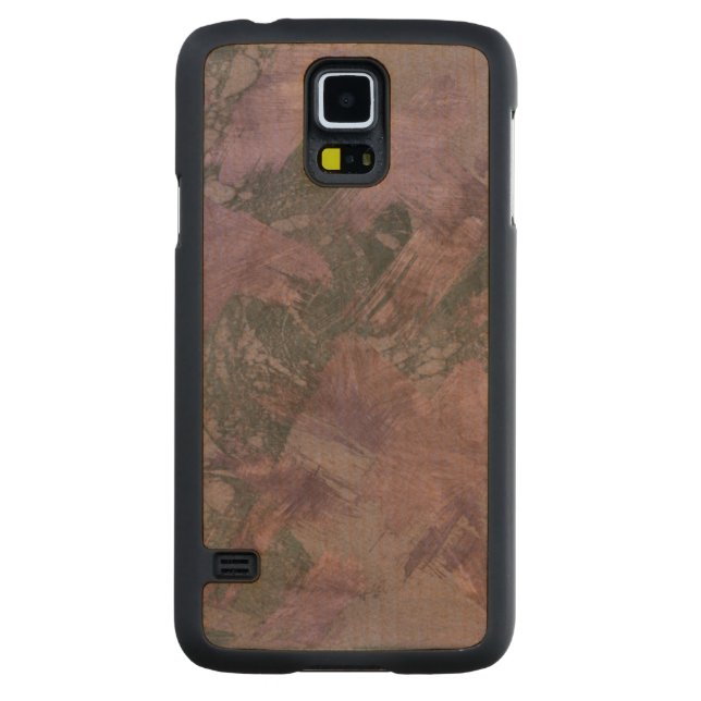 Funda De Arce Para Galaxy S5 De Carved Niebla II (Reverso)