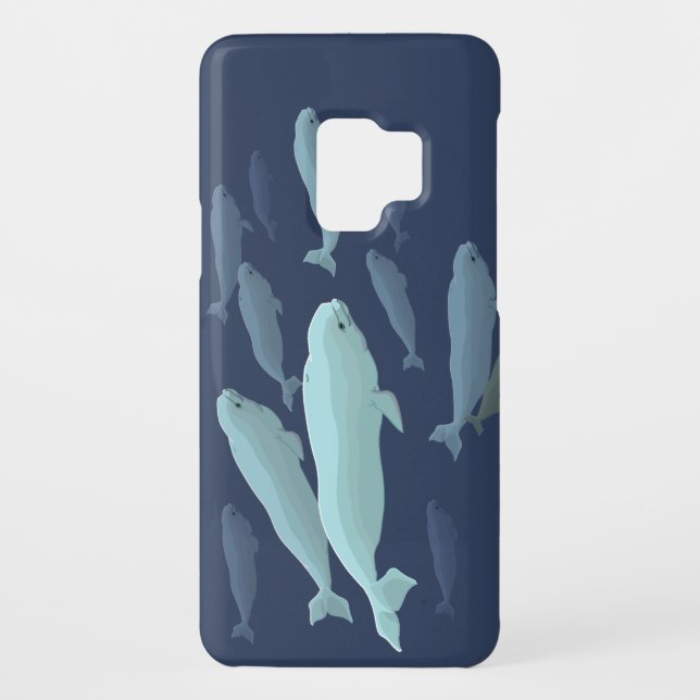 Funda de ballena Funda Beluga Whale Motorola Droid (Reverso)