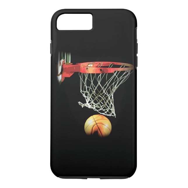 Funda de baloncesto para iPhone 7 Plus (Reverso)