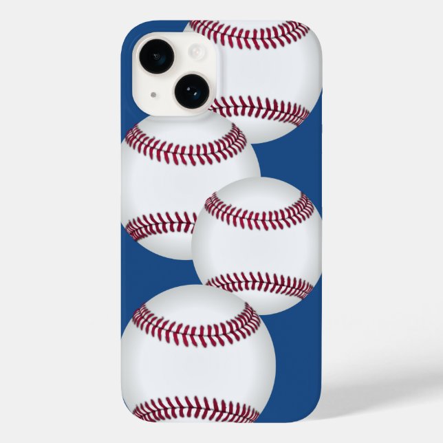 funda de béisbol para iPhone 14 (Reverso )