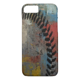 funda de béisbol pintado para iphone