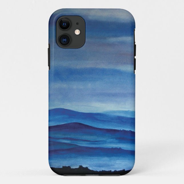Funda de Blue Mountains Art iPhone SE + iPhone 5/5 (Reverso)