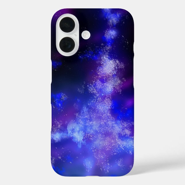 Funda de Blue Night Sky iPhone 16 (Reverso )