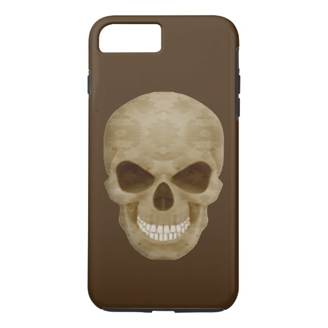 Funda de Camouflage Skull iPhone 7 (Reverso)