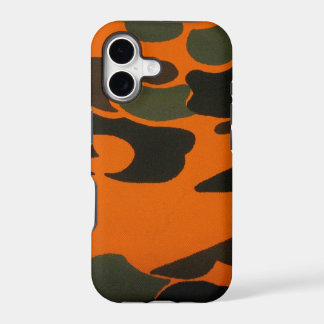 Funda de camuflaje naranja para iPhone 5