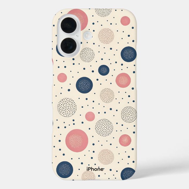 Funda de Candy Pop Dots iPhone 16 (Reverso )