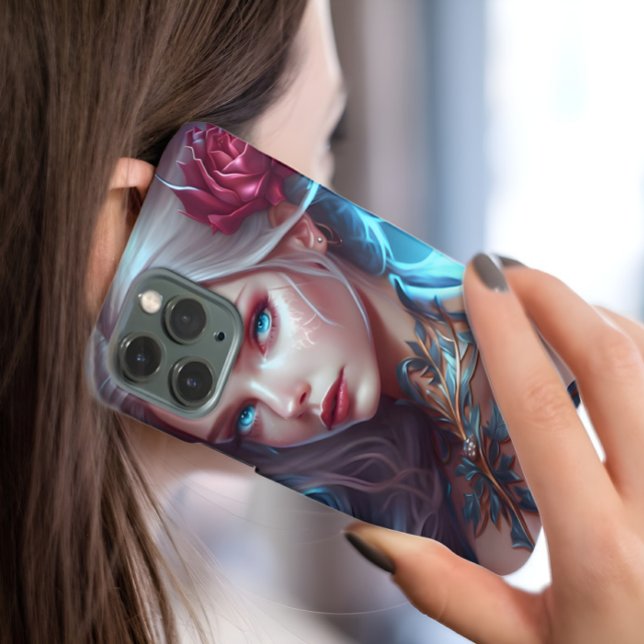 Funda De Case-Mate Para iPhone С ool fantasía flor brillante lindo hada neón (Subido por el creador)