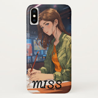 Funda Para iPhone X स् ली क शी ड: अ sniécrt-BurrBurn Bursátil BurnBurn