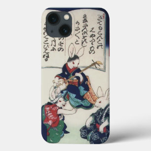 Funda Para iPhone 13 國 芳 Ken Rabbit Epidemia Kuniyoshi Bella Artes