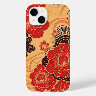 FUNDA PARA iPhone 14 DE Case-Mate 日本の伝統的なヴィンテージデザインを使用したアート作品