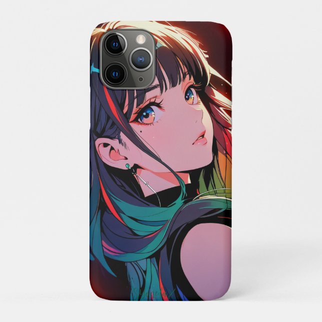 Funda De Case-Mate Para iPhone 煌霞の少女【Radiant Haze Girl】  (Reverso)