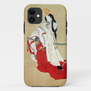 Funda Para iPhone 11 白拍子, bailarín de Shirabyōshi del 北斎, Hokusai,