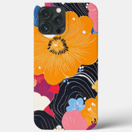 Funda Para iPhone 13 Pro Max 百花繚乱 Reimagined4