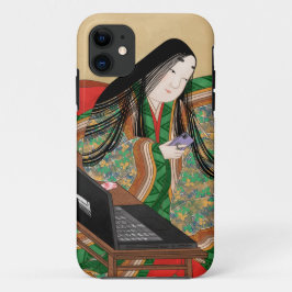 FUNDA PARA iPhone 11 電脳世界いとわろす＿日本平安絵巻紫式部