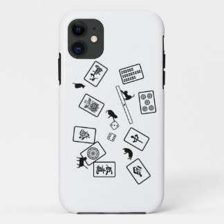 Funda Para iPhone 11 麻雀猫 mahjong cat