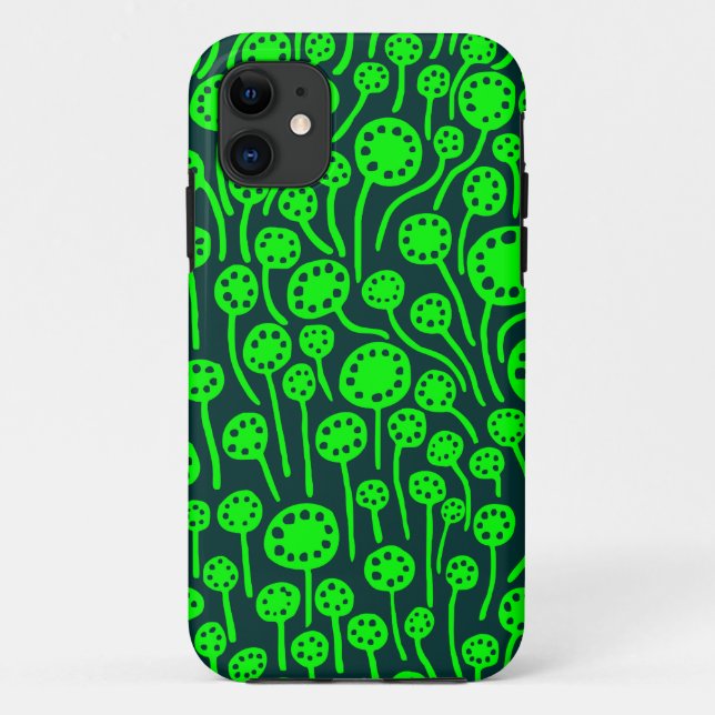 Funda De Case-Mate Para iPhone 090512 Tonos de verde (Reverso)