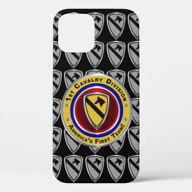 Funda De Case-Mate Para iPhone 1ª División de Caballería “Primer Equipo” (Reverso )