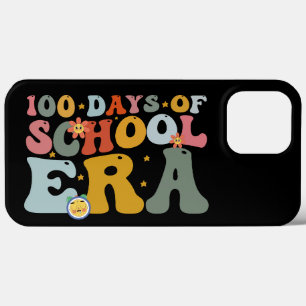 Funda Para iPhone 13 Pro Max 100 días de época escolar Groovy Teacher Kids