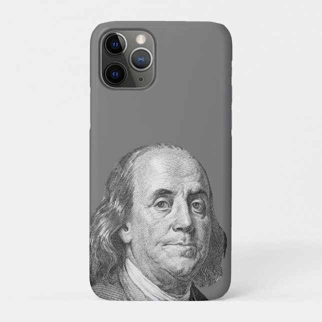 Funda De Case-Mate Para iPhone 100 dólares, Benjamin Franklin (Reverso)