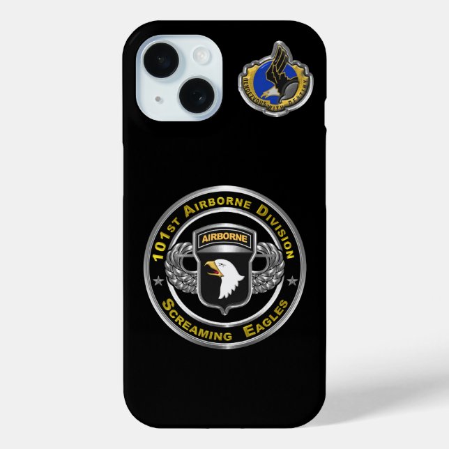 Funda De Case-Mate Para iPhone 101 División Aerotransportada  (Reverso )