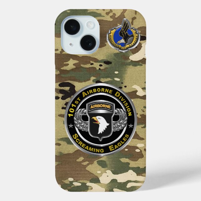 Funda De Case-Mate Para iPhone 101 División Aerotransportada  (Reverso )