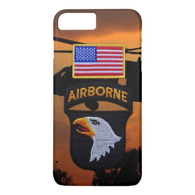 Funda De Case-Mate Para iPhone 101o Veteranos de griterío aerotransportados de (Reverso)
