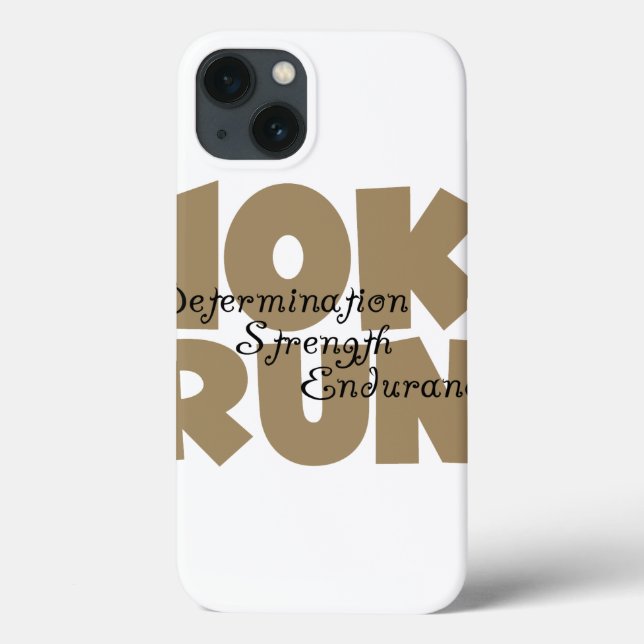 Funda De Case-Mate Para iPhone 10K Run Tan Sports Running (Reverso)