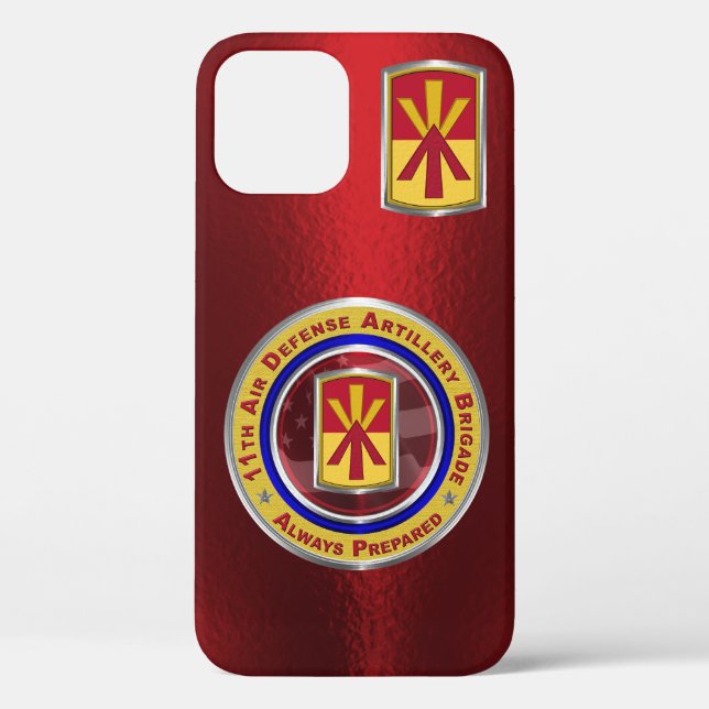 Funda De Case-Mate Para iPhone 11ª Brigada de Artillería de Defensa Aérea  (Reverso )