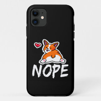 Funda Para iPhone 11 11 Nope Corgi