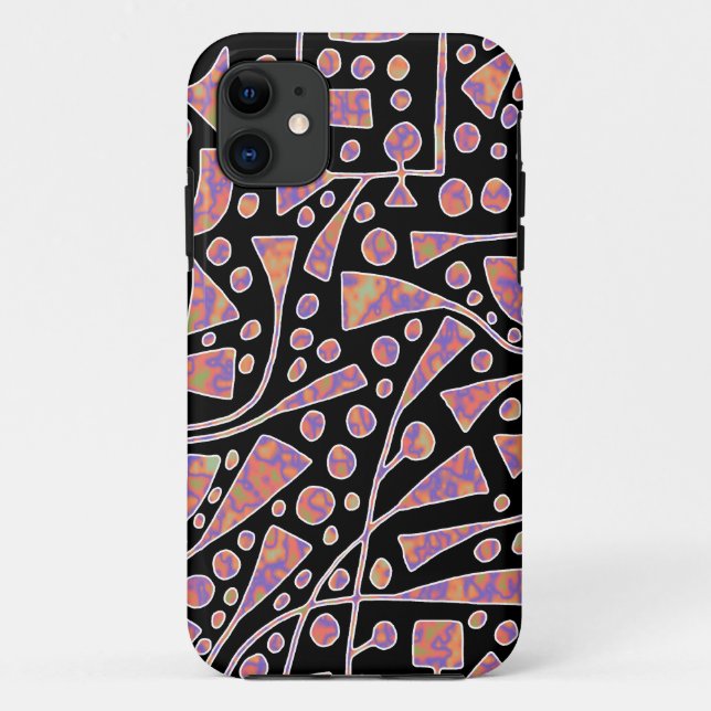 Funda De Case-Mate Para iPhone 120112 v2 en negro (Reverso)