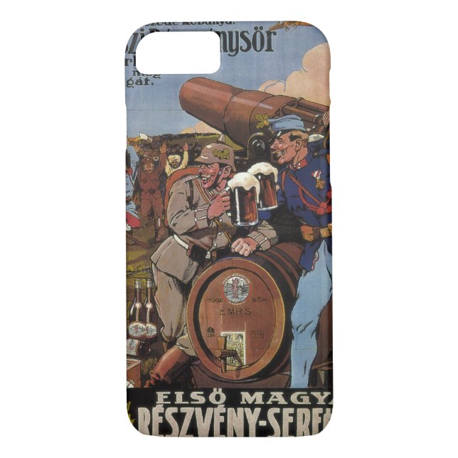 Funda De Case-Mate Para iPhone [1311] La cerveza del poster del spring_Popaganda (Reverso)