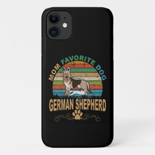 Funda Para iPhone 11 13 Pastor Alemán Favorito De Mamá