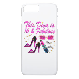 FUNDA PARA iPhone 8 PLUS/7 PLUS 16 Y FABULOUS DIVA