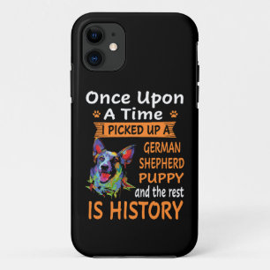 Funda Para iPhone 11 17 Había Una Vez Que Recogí A Un Pastor Alemán