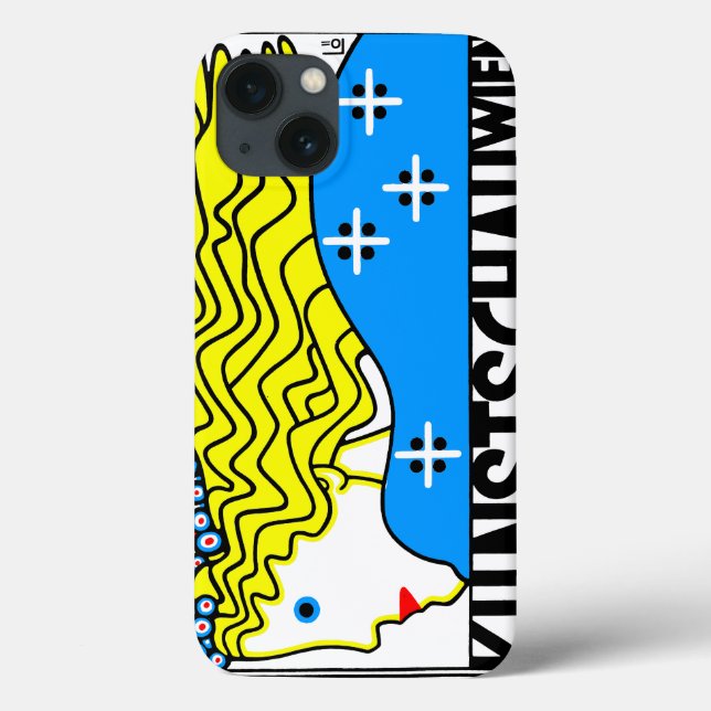 Funda De Case-Mate Para iPhone 1908 Viena Art Nouveau Show Fair Maiden (Reverso)