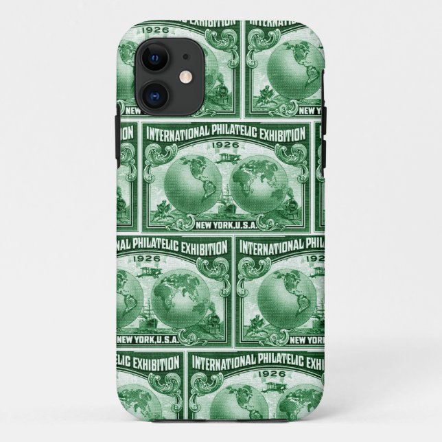 Funda De Case-Mate Para iPhone 1926 International Philatelic Expo Nueva York (Reverso)