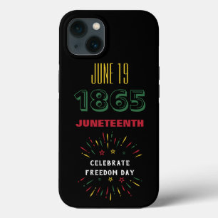 Funda Para iPhone 13 19 de junio de 1865 Juneteenth Historia Negra Fueg