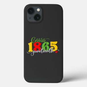 Funda Para iPhone 13 19 De Junio Un Día De Recuerdo De La Libertad Negr