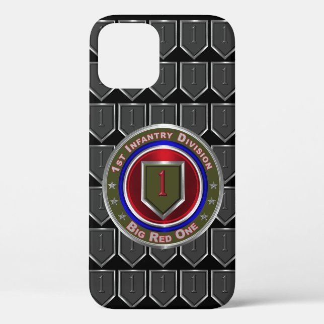 Funda De Case-Mate Para iPhone 1.ª División de Infantería "Big Red One" (Reverso )